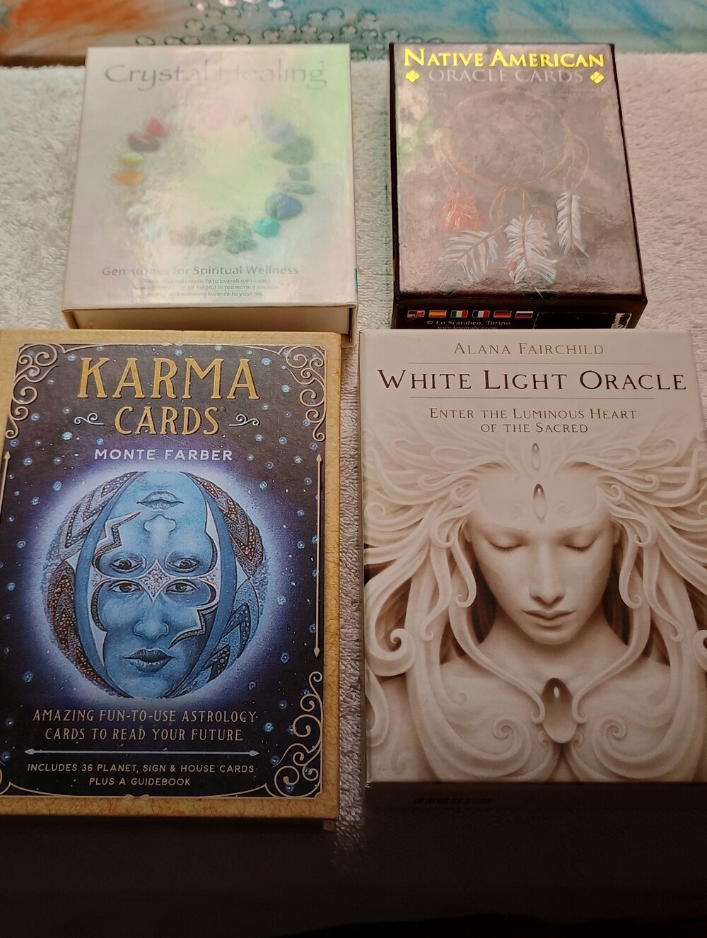 Mystical Esoteric Karma Cards, Oracle Cards & Crystals